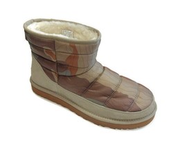 UGG Classic Mini LTA Textile Suede Wool Boots Mens Size 11 Camo Brown 1134852 - £77.64 GBP