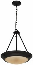 Ravenna Home Classic Integrated Led Pendant Light, Dark Bronze - $1,047.00 MXN
