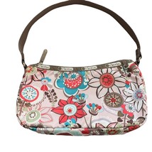 LeSportsac Pink Floral Pattern Baguette Bag - £25.63 GBP