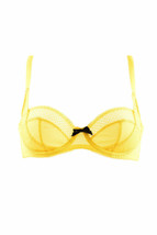 L&#39;AGENT BY AGENT PROVOCATEUR Womens Bra Unique Vivid Mesh Yellow S - £36.85 GBP