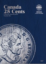 Canada 25 Cents No. 6, 2010-2013, Whitman Coin Folder - £7.41 GBP