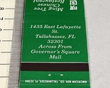 Vintage Matchbook Cover Ming Tree Chinese Restaurant Tallahassee FL gmg ... - $12.38