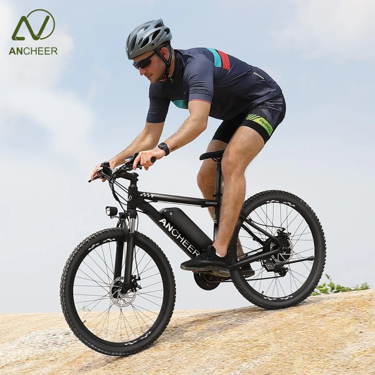 ANCHEER Gladiator 500W Electric Bike 26&#39;&#39; Electric MTB 48V 10.4AH E-Powe... - $530.00