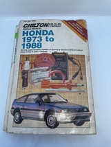 Chilton Honda Civic/CVCC/Accord/Prelude.CRX 1973-1986 Repair Shop Manual... - £6.91 GBP