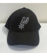 San Antonio Spurs Fan Favorite NBA Strapback Hat Cap Black - $7.69