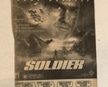 Soldier Vintage Movie Print Ad Kurt Russell TPA10 - £4.74 GBP