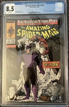 Amazing Spider-Man #320 CGC 8.5 Todd McFarlane Art Paladin &amp; Silver Sable - £55.88 GBP