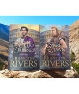 Francine Rivers Mark of the Lion Series: Echo in Darkness &amp; Sure as the ... - $454.78 MXN