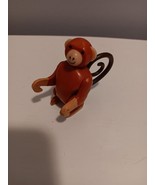 Vintage 1970s Fisher Price Little People Zoo Animal  Monkey - Movable Joints - $7.92