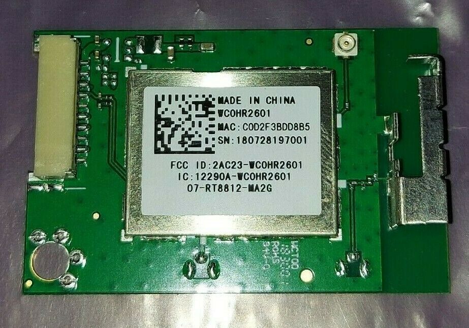 07-RT8812-MA2G WC0HR2601 WiFi MODULE FOR MULTIPLE MAKE AND MODELS - $0.99