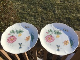 Lenox Butterfly Meadow Dragonfly Dinner Plates 11” Set of 2 - £14.99 GBP