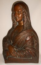 1924 New York Theo Kagann Bronze Statue Mona Lisa - £1,420.49 GBP