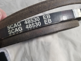 Genuine OEM Scag 48530 Scag Commercial Mower Cutter Drive Belt SM-52 - £49.66 GBP