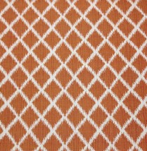 Ballard Designs Soledad Rust Orange Outdura Lavalier Outdoor Fabric By The Yard - £12.09 GBP