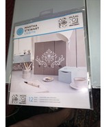 lot of stencils crafts scriot typeface martha stewart drsigns new (2) - €18,66 EUR