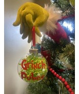 Grinch Pubes Ornament Christmas Ornament Funny Adult Gift White Elephant  - $8.42