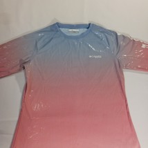 Columbia PFG Long Sleeve T-Shirt Men's Blue & Red Size X-Small FL0079 image 10