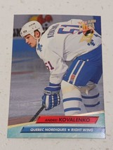 Andrei Kovalenko Quebec Nordiques 1992 - 93 Fleer Ultra Rookie Card #387 - £0.75 GBP