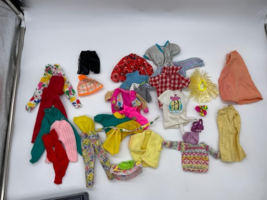 Vintage Barbie Clothes Home Made &amp; Authentic Barbie Sweater T-Shirt Pants - £7.59 GBP