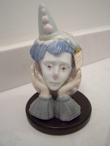 VTG NEW Paul Sebastian &quot;DREAMS&quot; Porcelain Pierrot Clown Figure Figurine ... - £58.85 GBP