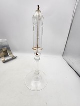 Vtg 10 In Sophia  Cystal Oil Lamp - $24.99