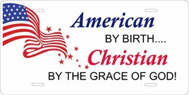 American Grace of God License Plate Personalized Car Bike Motorcycle Moped - £8.78 GBP+