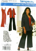 Womens Dress Skirt Top Pants Jacket Sewing Pattern/Simplicity 2948  Size... - £3.92 GBP