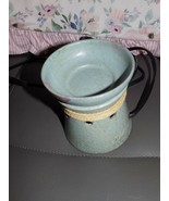 Scentsy Teal Warmer With Twine EUC - £22.97 GBP