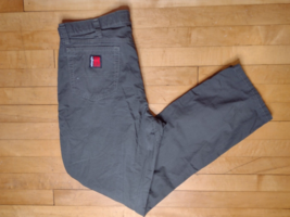 Wrangler Riggs Pants Men&#39;s 36x34 Workwear Technician Ripstop Olive Green - $22.99