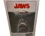 Blockbuster Jaws Movie Poster 500 Piece Jigsaw Puzzle Sealed 18 by 24 in... - $13.48