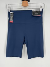NWT MiracleSuit Dress Blues Bike Short Sz L Smoothing Tummy Control - £19.35 GBP