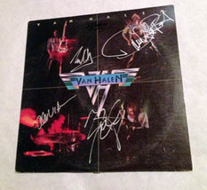 VAN HALEN  signed  AUTOGRAPHED   #1   Record  - $999.99