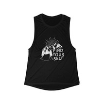 Women&#39;s Flowy Scoop Muscle Tank | Breathable, Relaxed Fit, Versatile Style - £22.22 GBP+