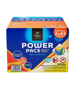 Member&#39;S Mark Laundry Detergent Power Pacs, Fresh Clean Scent (130 Ct.) - £34.62 GBP