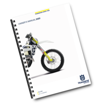 HUSQVARNA 2020 - FE 250 - OWNERS MANUAL - REPRINTED COMB BOUND - $24.93