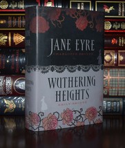 Jane Eyre and Wuthering Heights by Emily Bronte Charlotte Bronte New Hardcover - £15.38 GBP