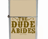 The Dude Abides Rs1 Flip Top Dual Torch Lighter Wind Resistant - $16.78