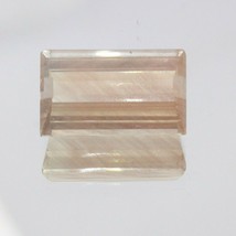 Oregon Sunstone 13.9 mm Rectangle Cut Moderately Heavy Copper Shiller 6.20 carat - £119.47 GBP