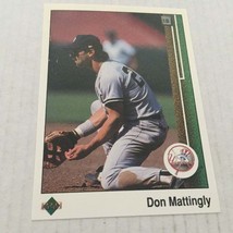 1989 Upper Deck New York Yankees Don Mattingly Trading Card #200 - £2.34 GBP