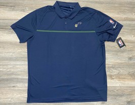Utah Jazz Offical Nike Polo Top In Blue | Size XXL | CN5918-419 - £54.58 GBP