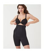 SPANX Women&#39;s OnCore High-Waisted Mid-Thigh Black Short Shaper Size Medium - $48.30 CAD