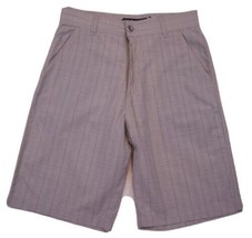 Billabong Plaid Flat Front Shorts Men&#39;s Waist 30&quot; Inseam 11&quot; Cotton Blend - £15.79 GBP