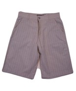 Billabong Plaid Flat Front Shorts Men&#39;s Waist 30&quot; Inseam 11&quot; Cotton Blend - £15.80 GBP