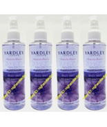 ( Lot 4 ) Yardley ENGLISH LAVENDER Fine Fragrance Body Mist 8 oz Ea NEW - $44.76 CAD
