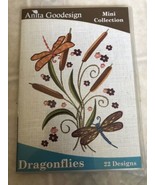 Anita Goodesign Embroidery Design CD Dragonflies Mini Collection 22 Designs - £21.30 GBP