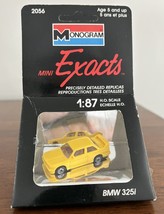 Monogram Mini Exacts 1:87 HO Scale BMW 325i 2056 1990 Vintage - $4.48