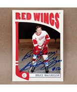 2004-05 ITG In The Game #218 BRUCE MACGREGOR Detroit Red Wings NHL SIGNE... - $6.95