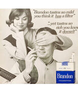 1962 Brandon King Size Cigarettes Advertisement Tobacco Smoking Vintage ... - €25,75 EUR