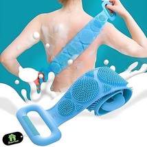 House Silicone Body Back Scrubber Bath Brush Washer For Dead Skin Removal  - £21.57 GBP