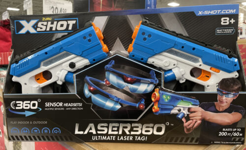 Zuru X Shot, Laser 360, ultimate Lacer Tag 8+ FREE SHIP - S2 - $39.46